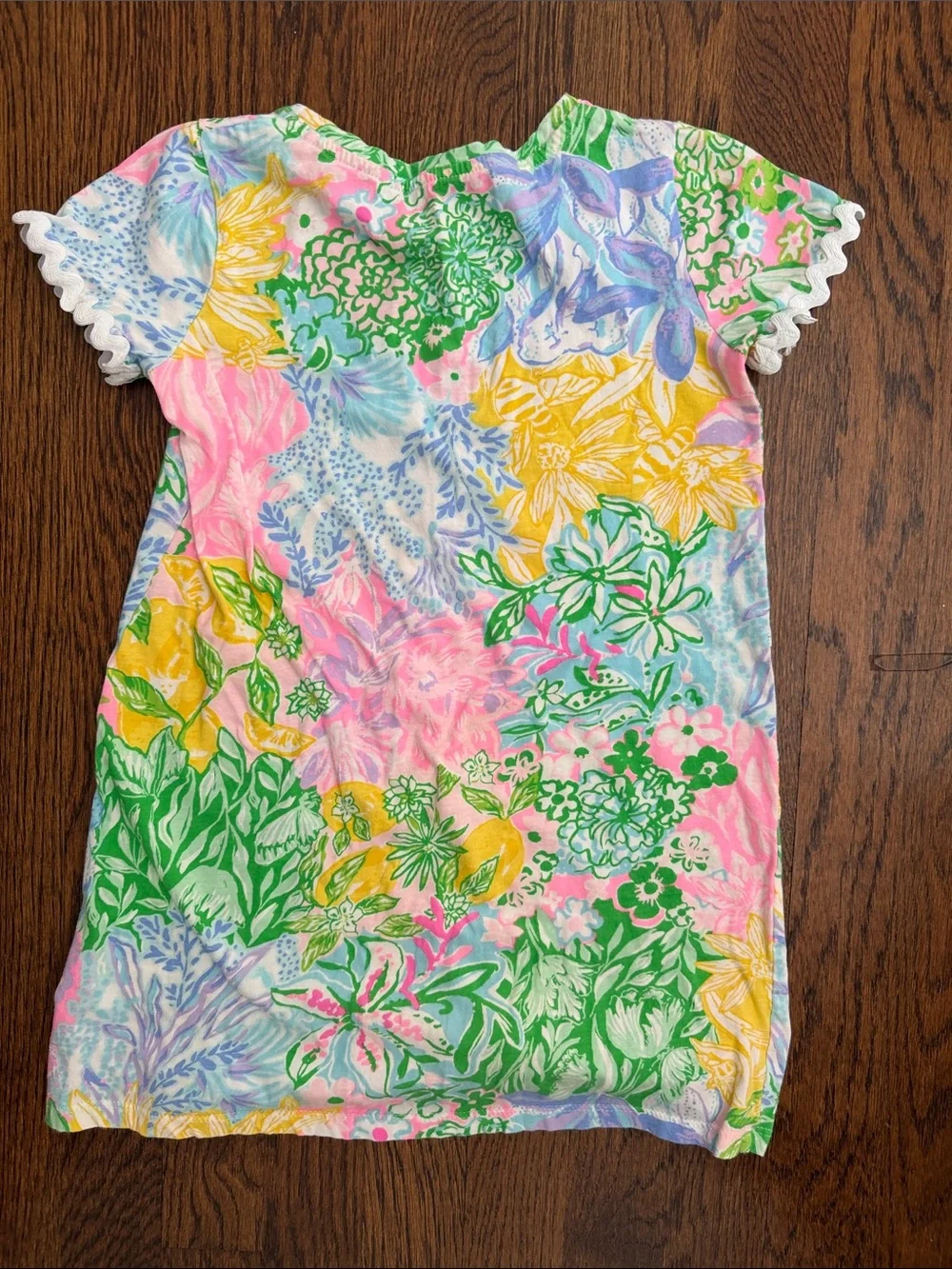 Lilly Pulitzer Kids Floral Short-Sleeve dress - Pink & Multicolor